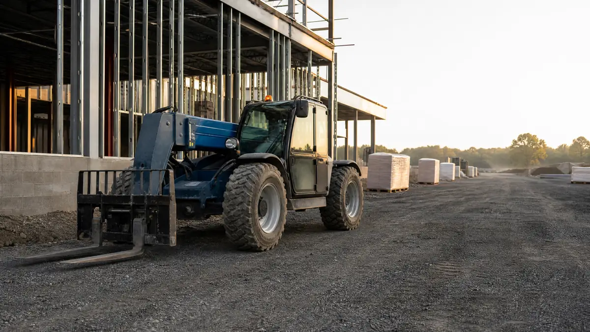 Telehandlers jobsite access in Pensacola